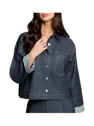 Veste en jean Bleu Brut Femme Morgan JAMES 1