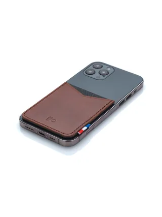 RAPH - Porte-cartes adhésif pour smartphone en liège - Naturel 8