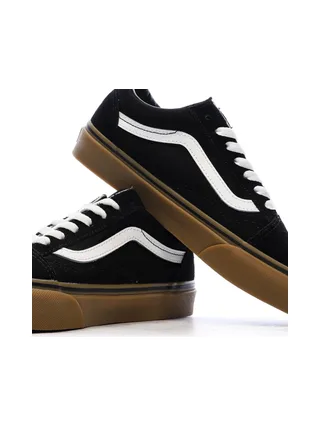 Baskets Noir/Marron Garçon Vans Old Skool 7