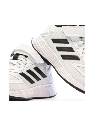 Baskets Blanches/Noires Garçon Adidas Duramo 10 7