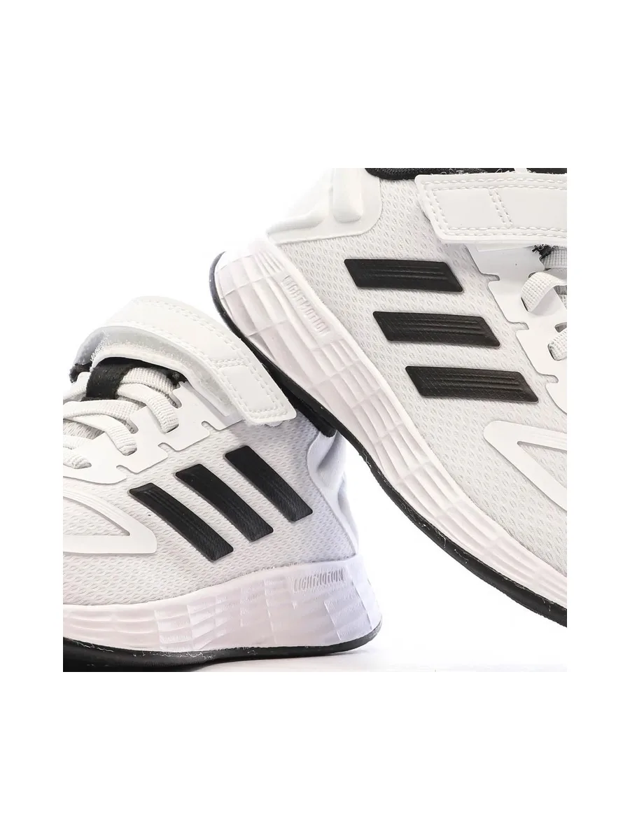 Baskets Blanches/Noires Garçon Adidas Duramo 10 8