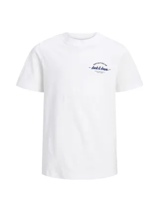T-Shirt Blanc Garçon Jack & Jones Brandon 3