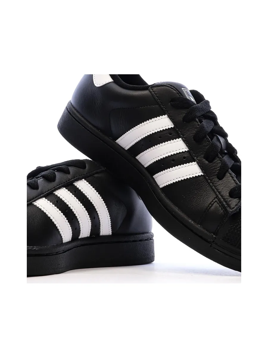 Superstar Baskets Noires/Blanches Mixte Adidas 8