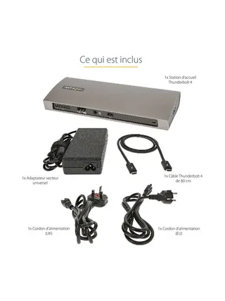 StarTech.com TB4CDOCKUE laptop dock/port replicator 13