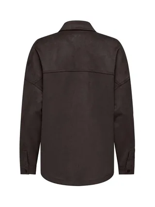 Chemise Marron Femme Only Janine-stina 2