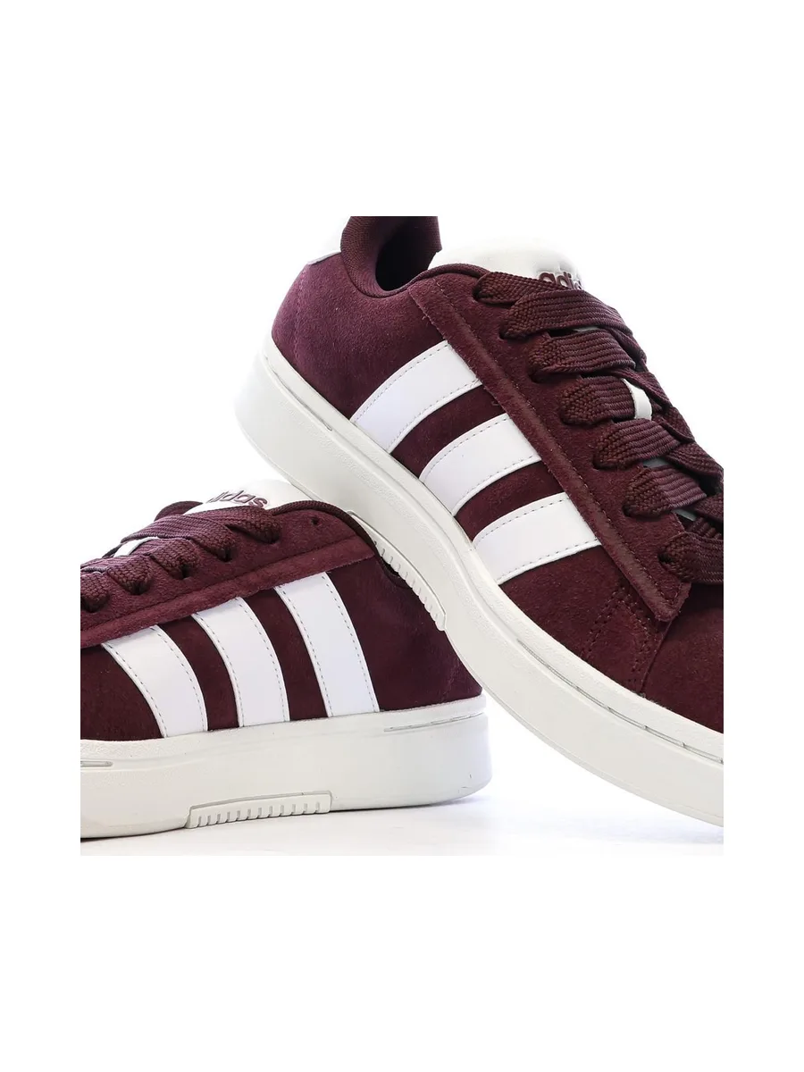 Baskets Bordeaux Homme Adidas Grand Court Alpha 00s 8