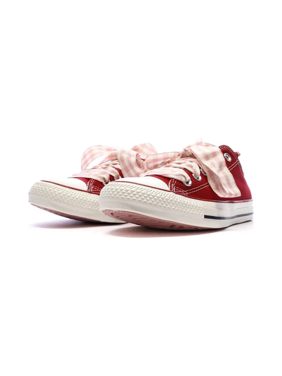 Baskets Rouges/Roses Fille Converse Chuck Taylor All Star 7