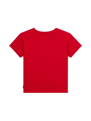 T-Shirt Rouge Femme Converse Jersey 2