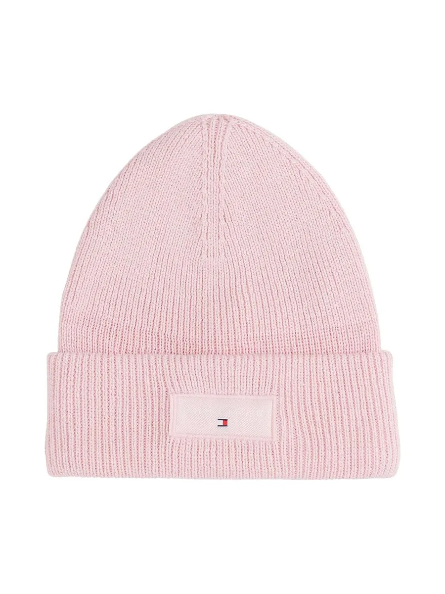 Bonnet Rose clair Femme Tommy Hilfiger Linear Beanie 2
