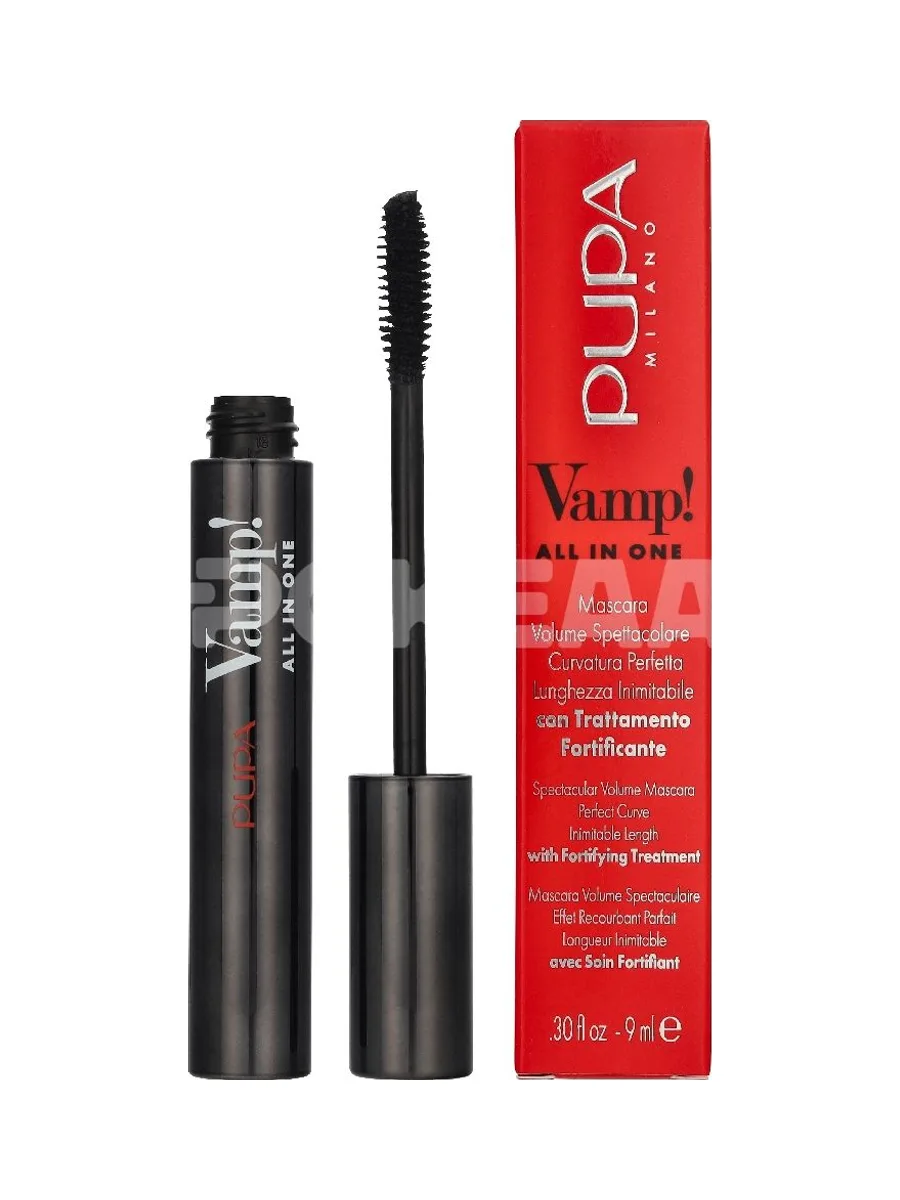Pupa Vamp! Mascara All in One 9ml - #101 Extra Black 1