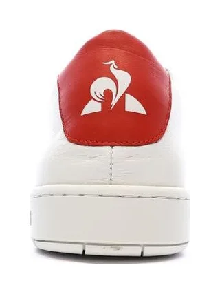 Baskets Blanches/rouge Homme Le Coq Sportif Phenix 3