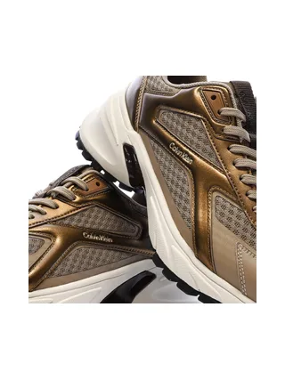 Baskets Marron Femme Calvin Klein Jeans Hike Run Ckstripe 7