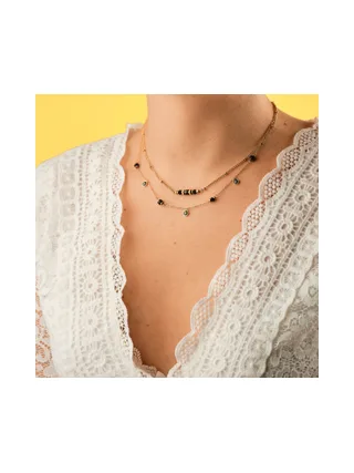 Collier Pamela - Noir 2