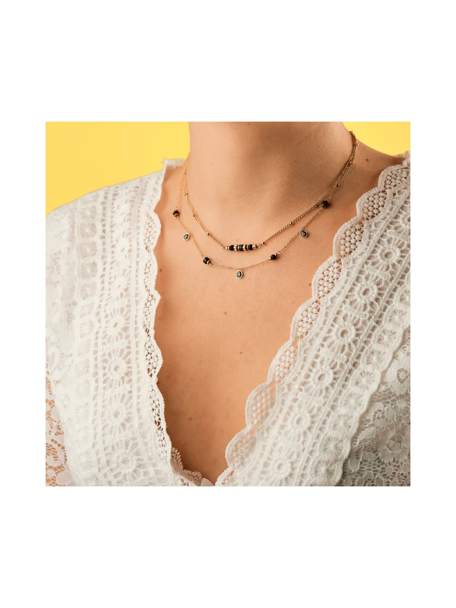Collier Pamela - Noir 2