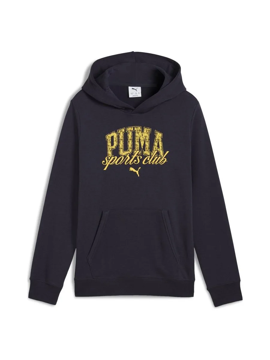 Sweat Marine/Jaune Garçon Puma Class 1