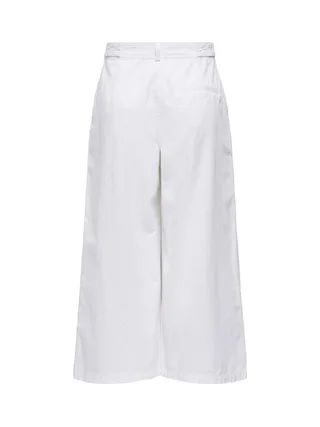 Pantalon fluide Blanc Femme JDY Laura 2