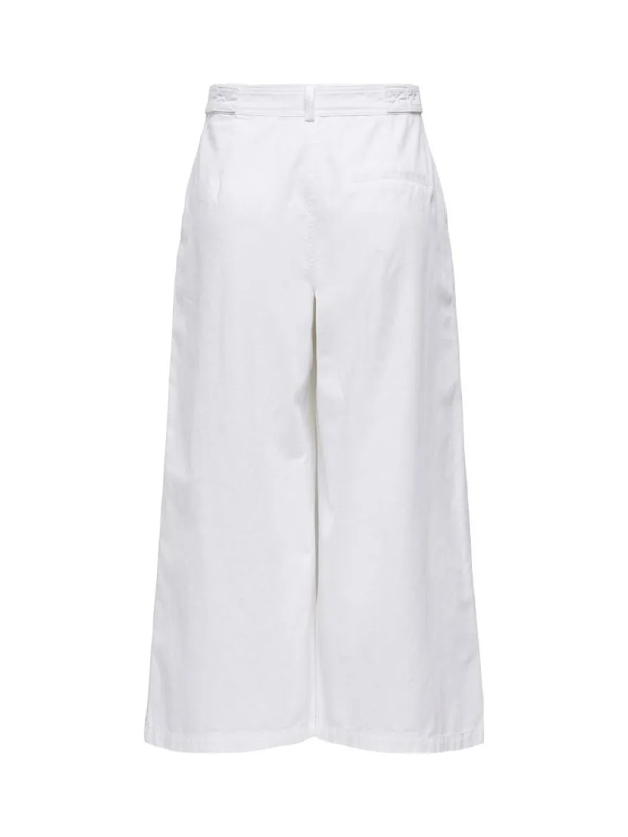 Pantalon fluide Blanc Femme JDY Laura 2