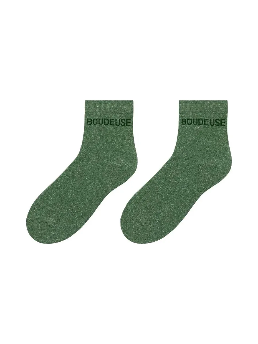 Chaussettes Kaki Femme Stella Green Insolente 2