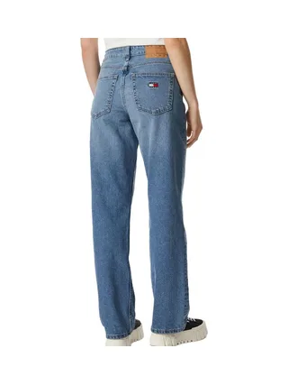 Jean Droit Bleu Clair Femme Tommy Hilfiger Layla 2