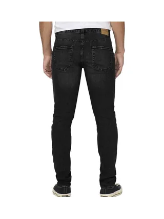 Jean Regular Noir Homme Only & Sons Weft 2
