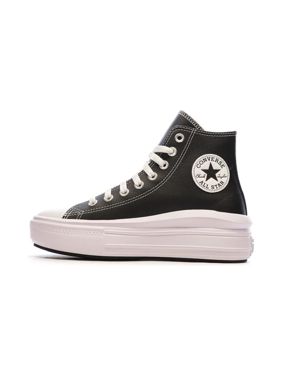 Baskets Noires Femme Converse Chuck Taylor All Star Move A04294C 2