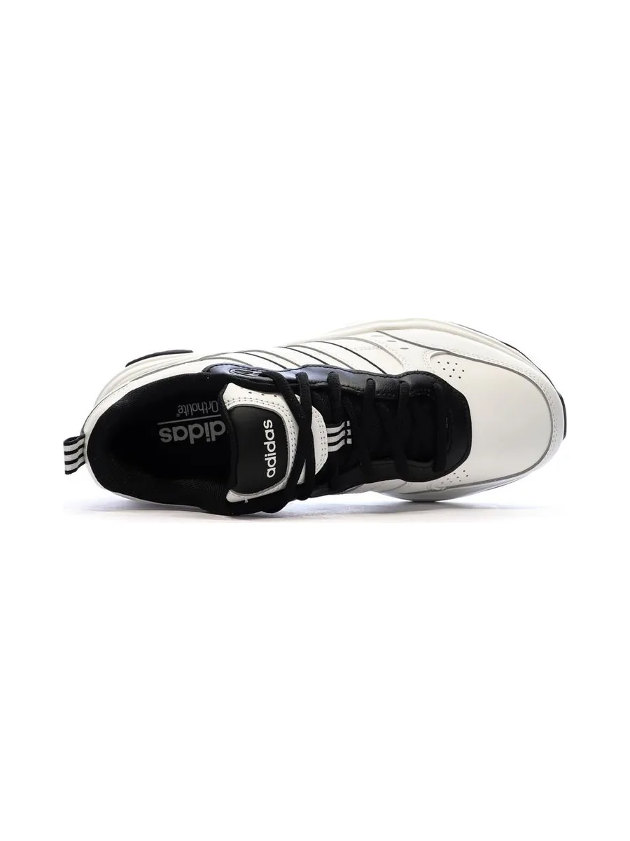 Baskets Blanches/Noires Homme Adidas Strutters 5