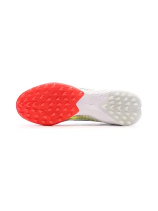Chaussures de Foot Blanc/Rouge Adidas F50 Pro TF 5