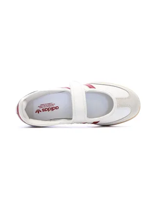 SAMBA JANE Baskets Blanc/Rouge Adidas 4