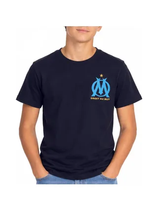 T-shirt Marine/Bleu Garçon Olympique de Marseille 1