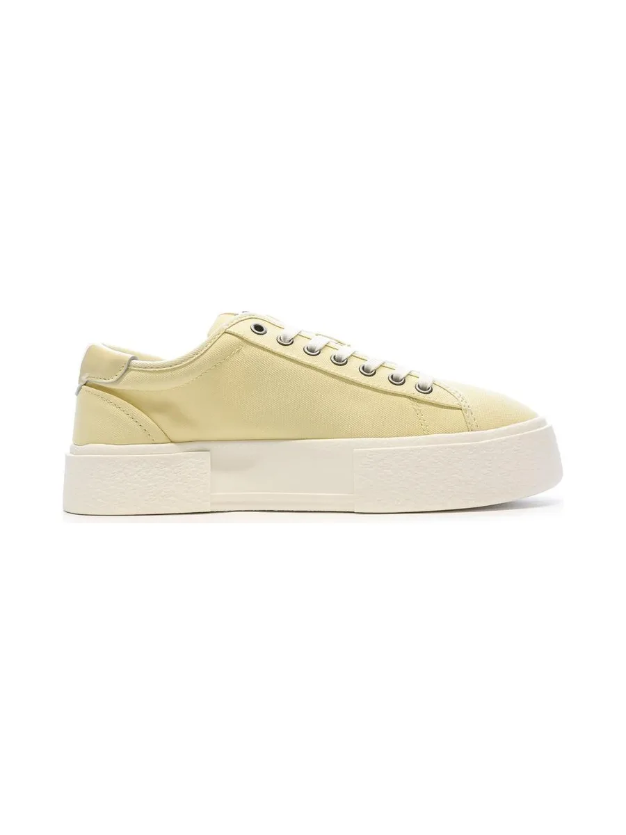 Baskets Jaunes Femme Tommy Hilfiger Foxing Flatform 3
