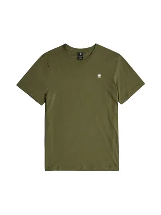 T-shirt Vert Foncé Homme G-Star Raw D25949 DGR 2