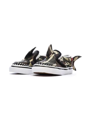Baskets Kaki Garçon Vans Shark 6