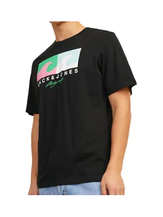 T-shirt Noi Homme Jack & Jones Tulum 1