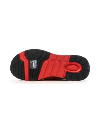 Baskets Noires/Rouge Garçon Kappa San Puerto Lace 5