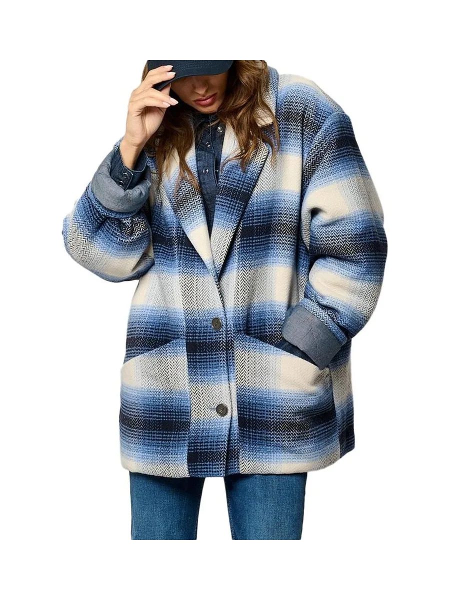 Manteau Bleu Femme Kaporal Santo 2
