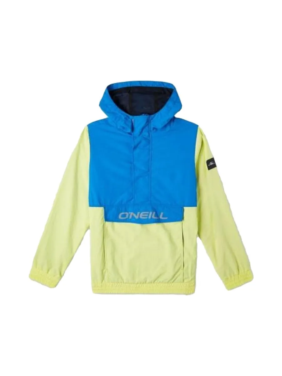 Veste Coupe Vent Bleu/Jaune Garçon O'Neill Outdoor Anorak 1