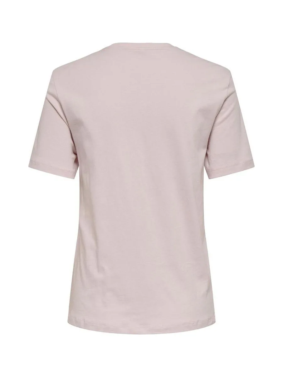 T-Shirt Rose Femme Only Lola 3