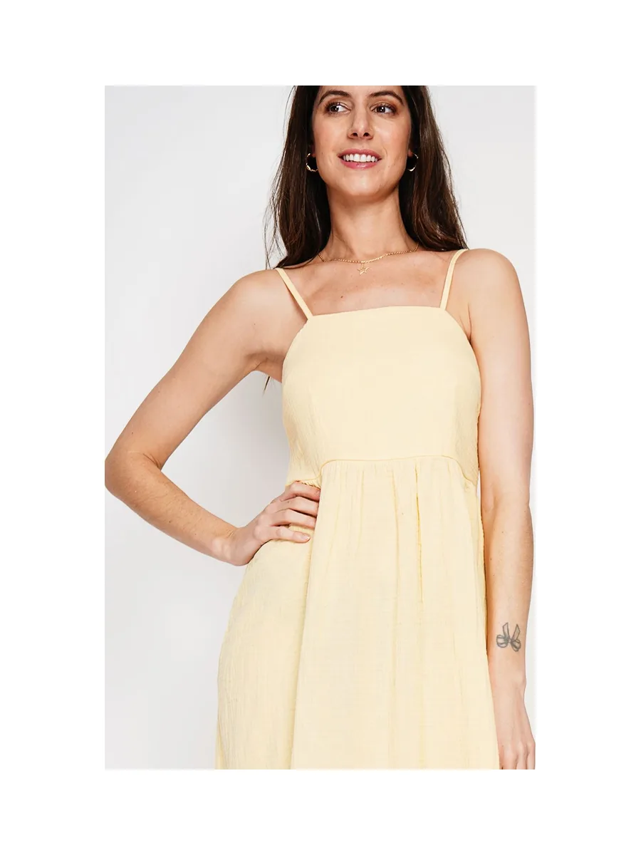 Robe Longue d'Été à Bretelles réglable 12