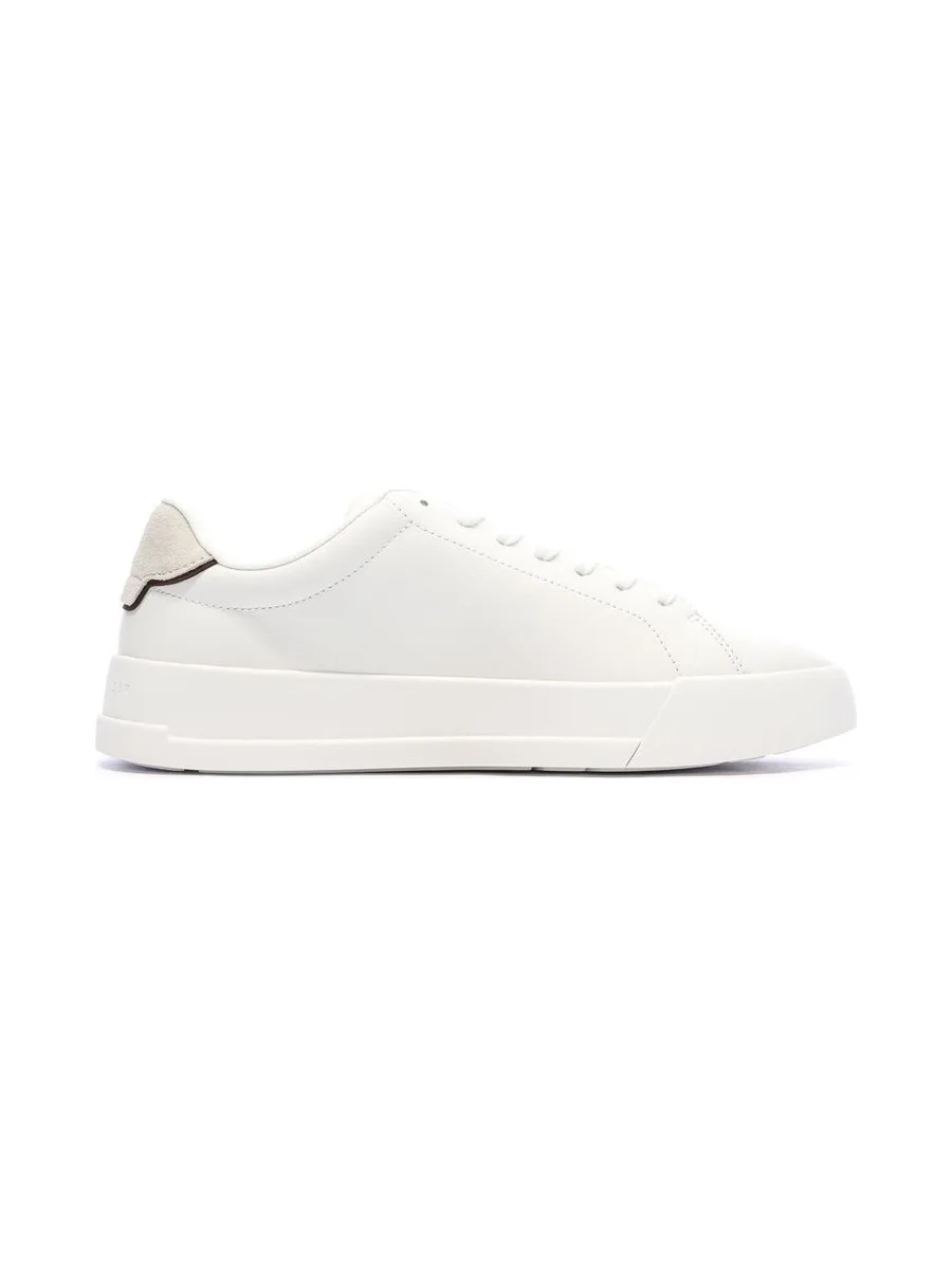 Baskets Blanches/Beiges Homme Tommy Hilfiger Court 3