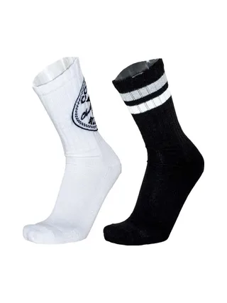 Chaussettes Noires/Blanches Homme Converse E1236H 1