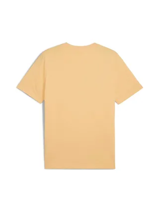 T-shirt Orange Homme Puma Ess Small No. 1 Logo 2