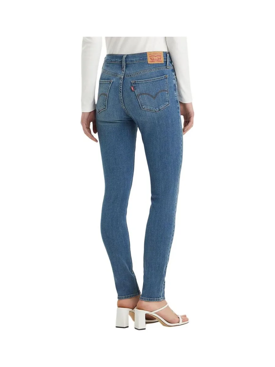 Jean 311 Bleu Clair Femme Levi's Shaping Skinny Med Indigo 3