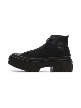 Baskets Noires Femme Converse All Star Lugged 1