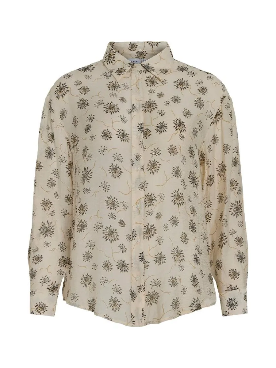 Chemise Beige Femme Vila Vilyria 2