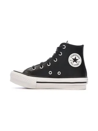 Baskets Noires Fille Converse All Star Eva 1