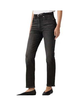 Jean 501 Gris foncé Femme Levi's Original 12501 1