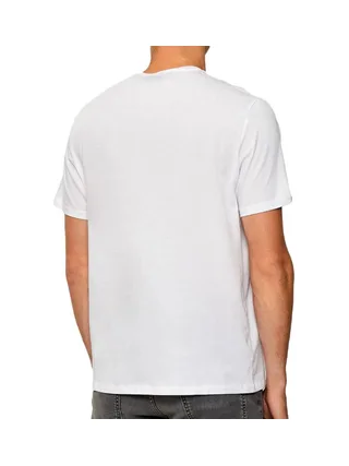 T-Shirt Blanc Homme Calvin Klein Jeans LV04RD820G 2