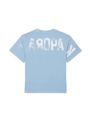 T-Shirt Blanc/Bleu Garçon Kaporal Obar 2