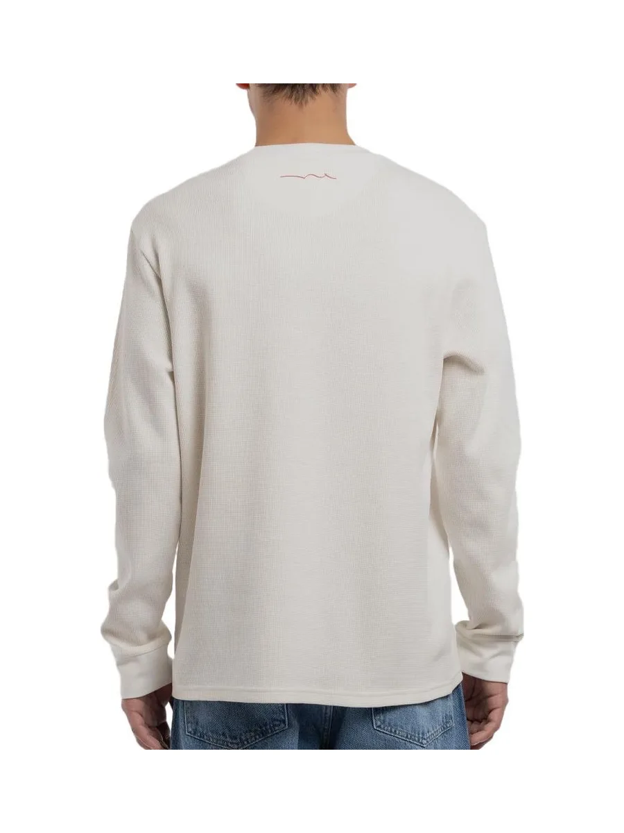 Pull Blanc Homme Teddy Smith Waffle 3