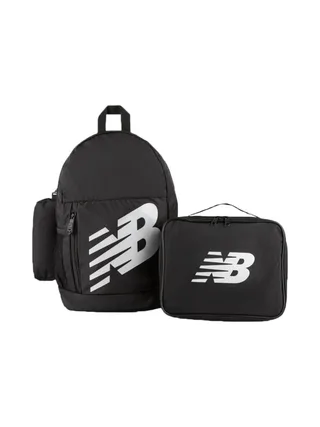 Sac à dos Noir Enfant New Balance Backpack+Trousse 1